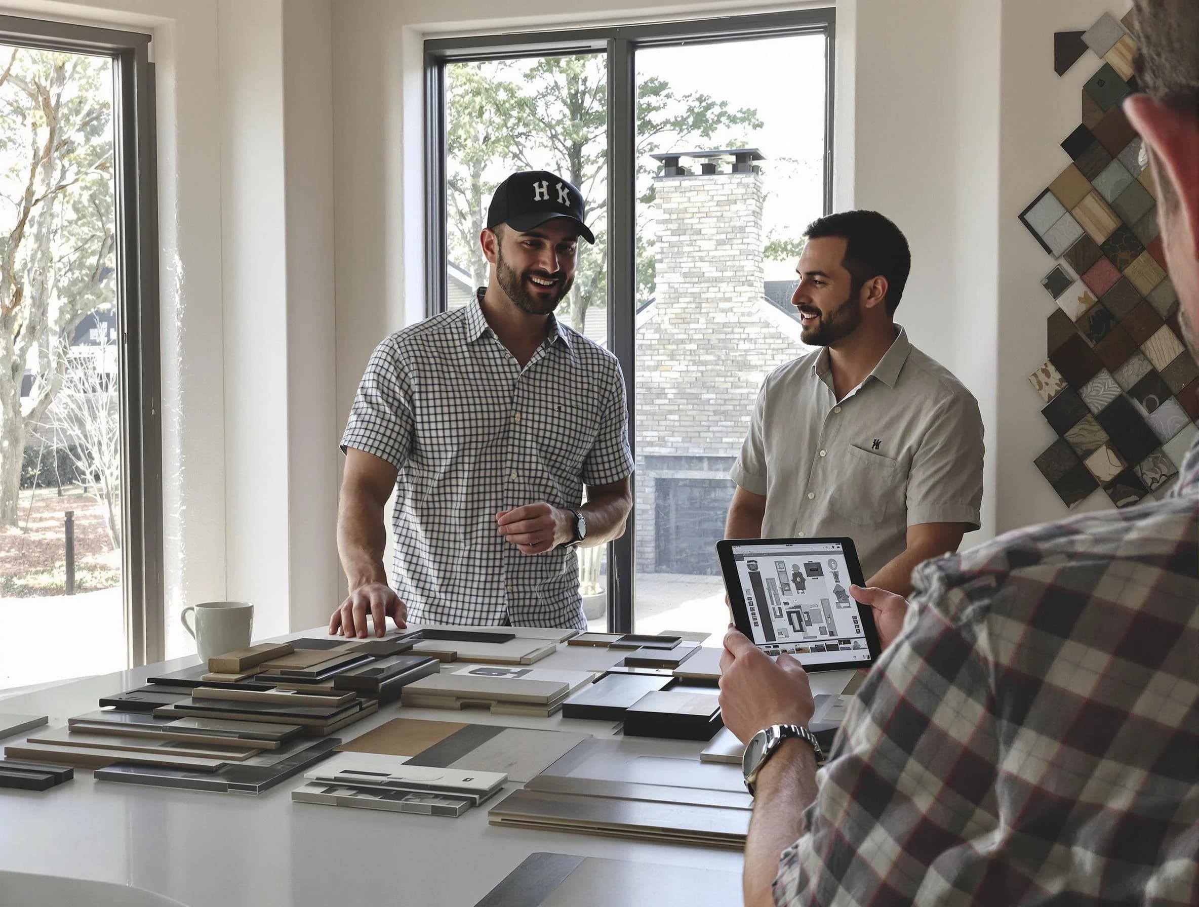 Payson Chimney Sweep remodeling a chimney and fireplace in Payson, UT