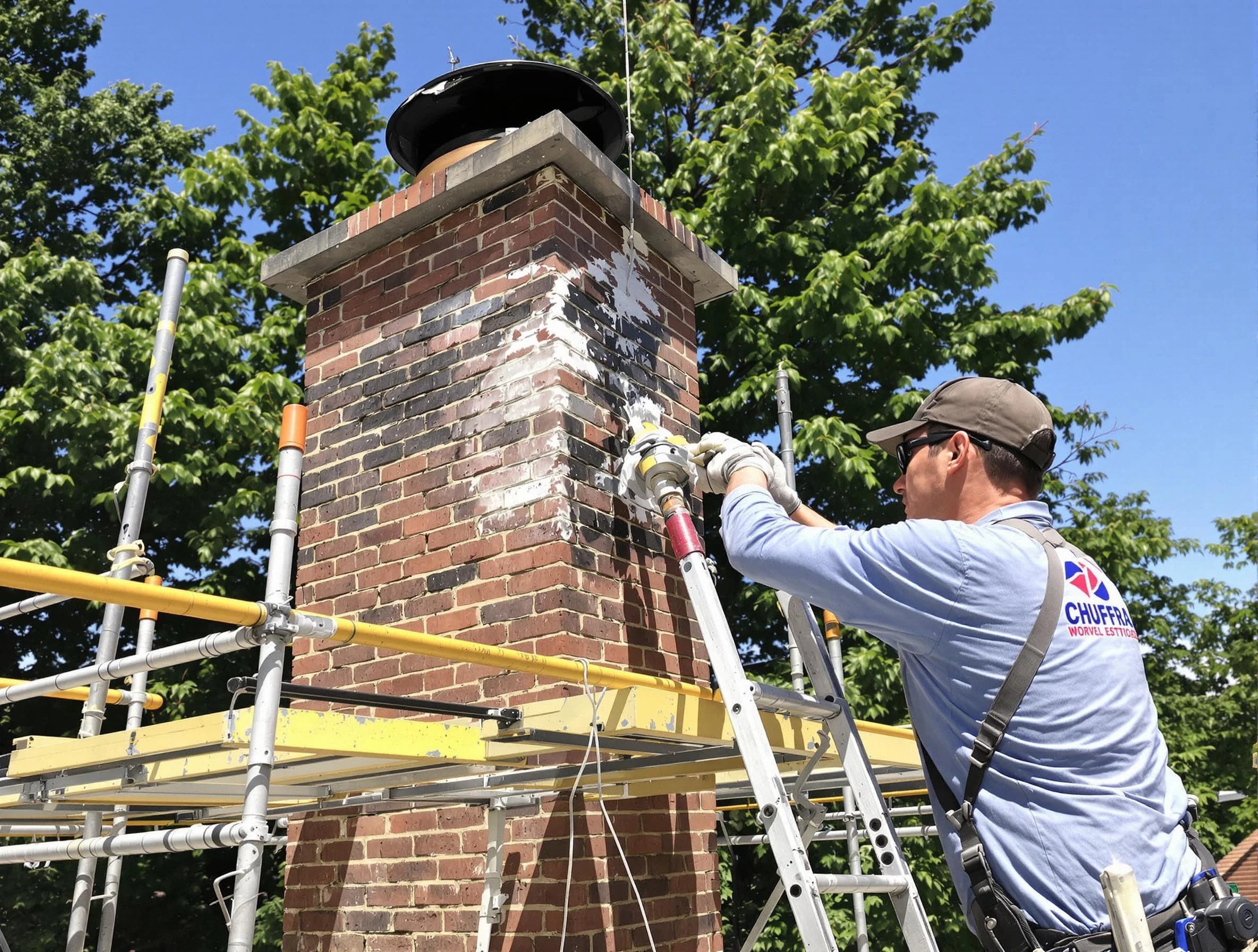 Structural chimney repair by Payson Chimney Sweep in Payson, UT