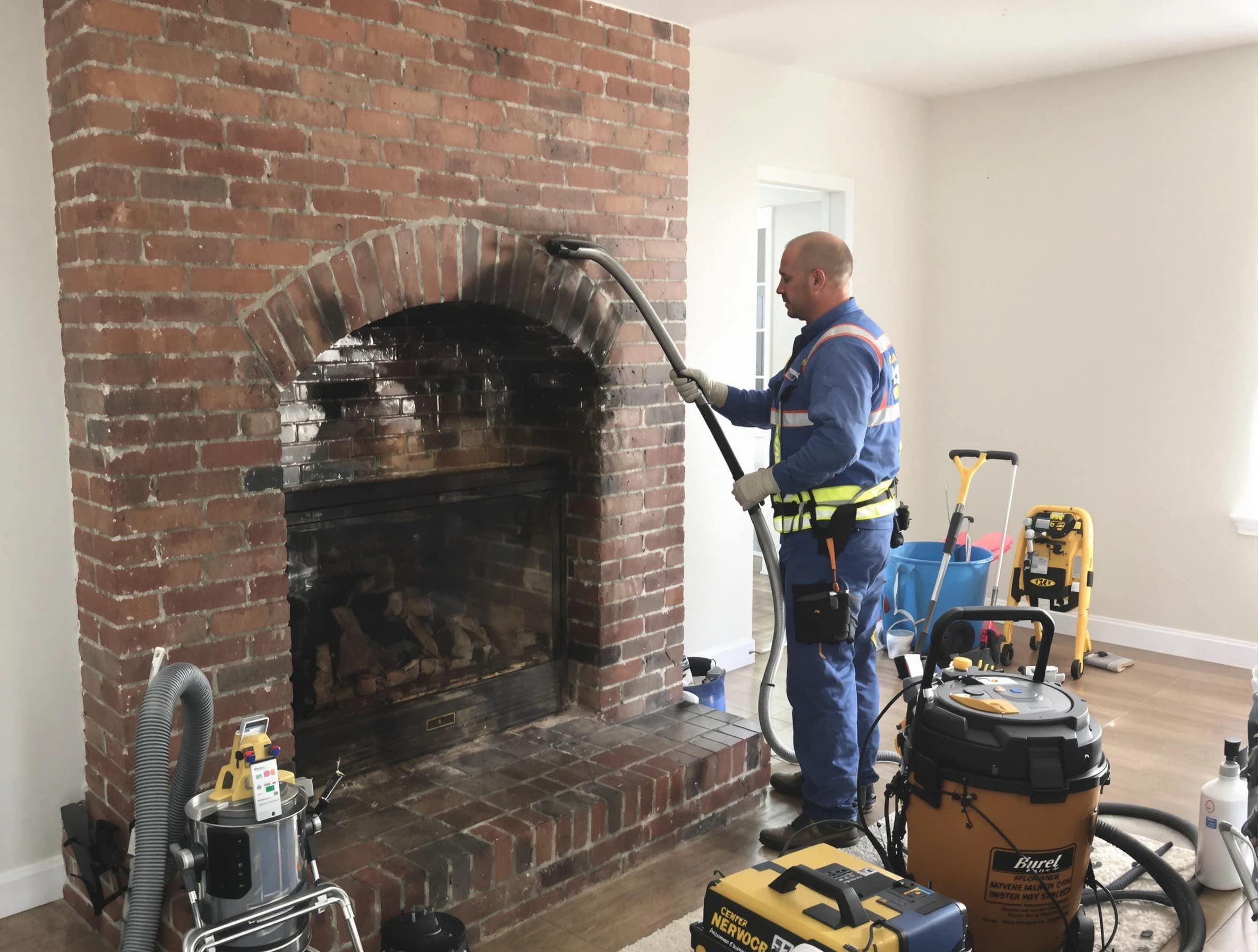 Payson Chimney Sweep expert performing detailed chimney sweep in Payson, UT