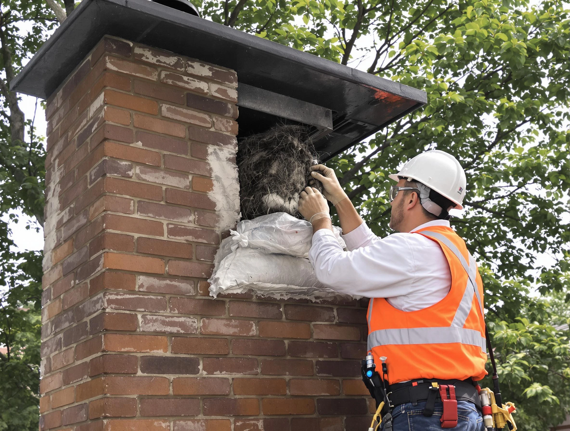 Humane removal of debris and animals by Payson Chimney Sweep in Payson, UT